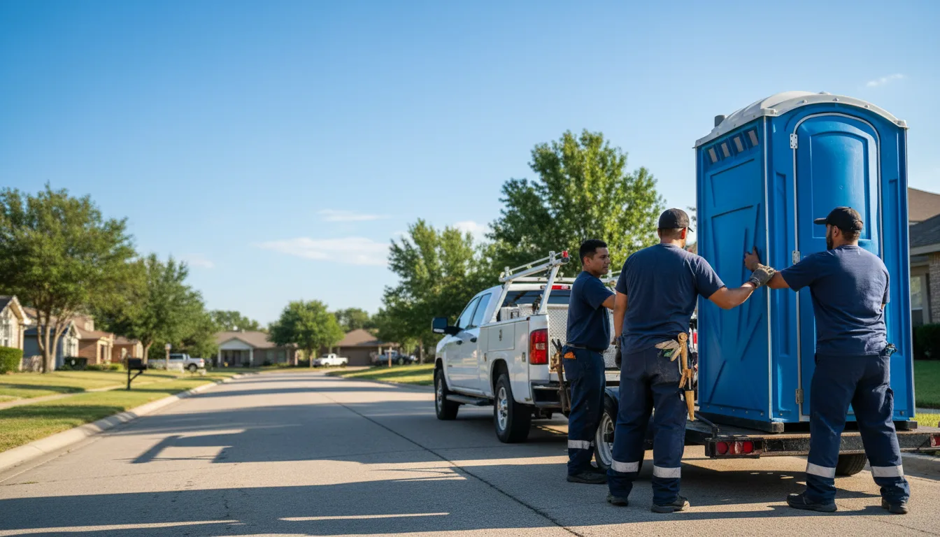 Portable Toilet Rental in Chandler, TX near me